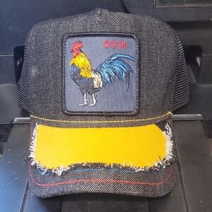 Goorin Bros. Black and Yellow Rooster Cap